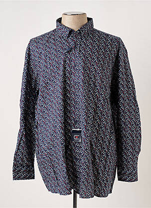 Cămașă cu mâneci lungi croială dreaptă albastru CASAMODA homme