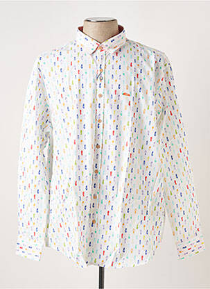 Cămașă cu mâneci lungi alb DARIO BELTRAN bărbat