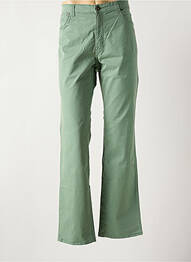 Pantalon drept elasticitate mărime normală verde PADDOCK'S homme