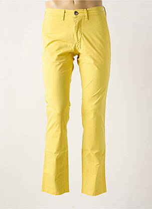 Pantalon chino galben EDEN PARK bărbat