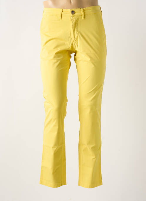 Pantalon chino galben EDEN PARK bărbat