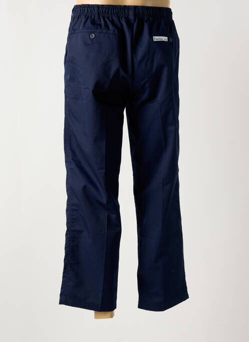 Pantalon drept albastru D555 bărbat