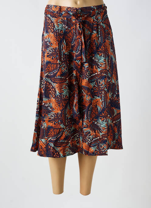 Fustă midi portocaliu DAMART femeie