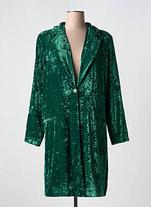 Jachete casual guler tip costum verde DANIELA femeie
