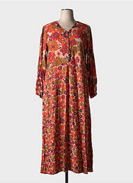 Rochie lungă mâneci lungi mâneci lungi roșu AGATHE & LOUISE femme
