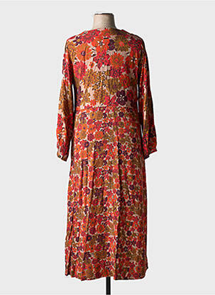 Rochie lungă mâneci lungi mâneci lungi roșu AGATHE & LOUISE femeie
