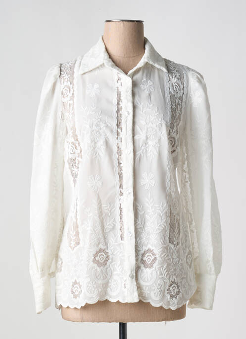 Cămașă alb JEFF GALLANO femeie