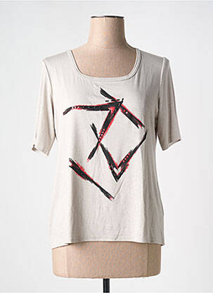 Tricou bej TELMAIL femeie