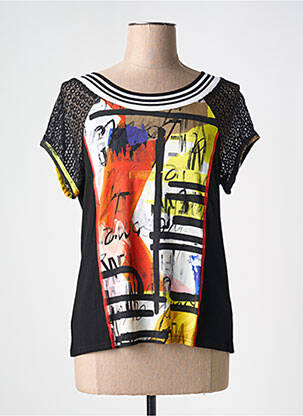 Tricou negru TELMAIL femeie