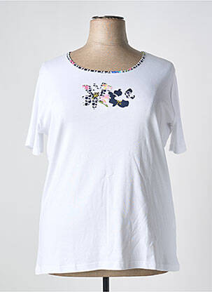 Tricou alb TELMAIL femeie