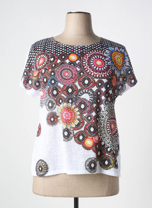 Tricou alb TELMAIL femeie