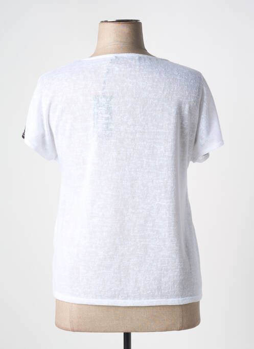 Tricou alb TELMAIL femeie