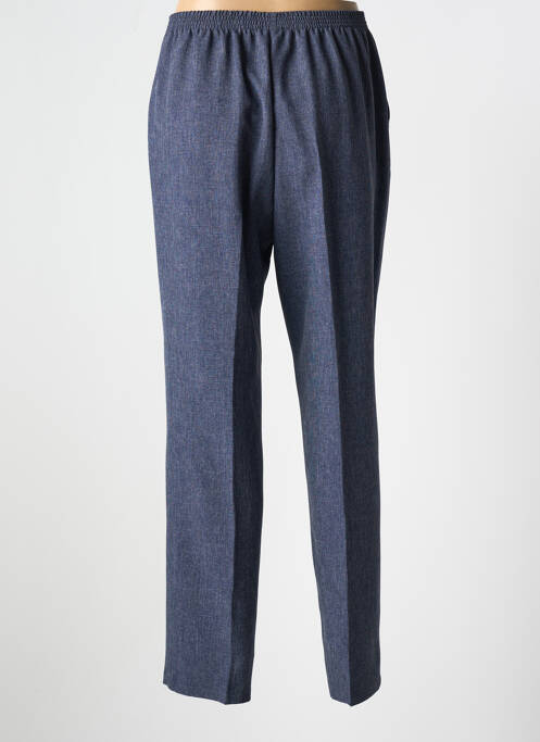 Pantalon slim talie elastică mărime normală albastru TELMAIL femme