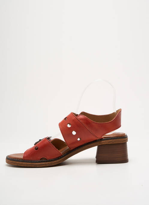 Sandale/Pantofi decupați roșu CASTA femeie