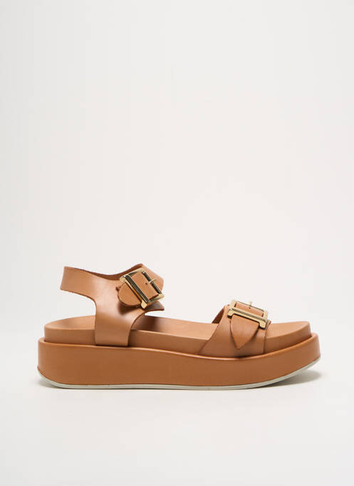 Sandale/Pantofi decupați maro COCO ET ABRICOT femeie