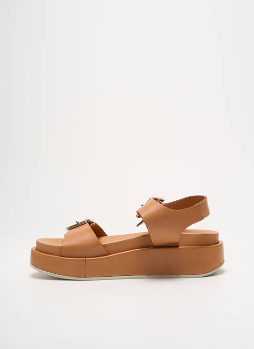 Sandale/Pantofi decupați maro COCO ET ABRICOT femeie