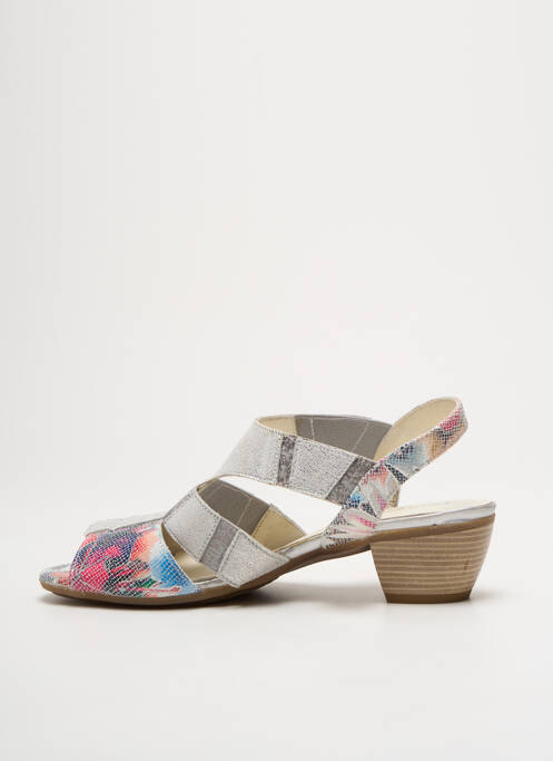 Sandale/Pantofi decupați argintiu PEDI GIRL femeie