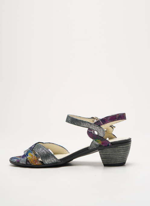 Sandale/Pantofi decupați argintiu PEDI GIRL femeie