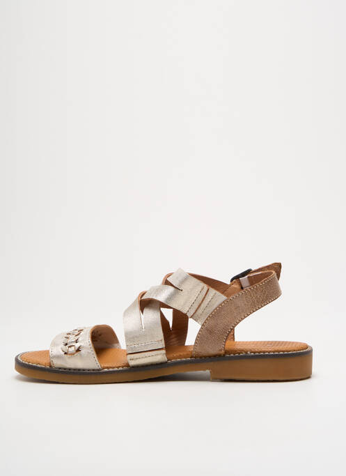 Sandale/Pantofi decupați maro CASTA femeie