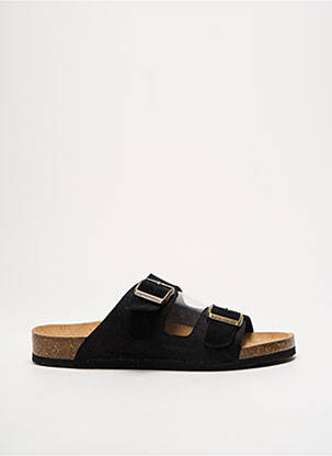 Mulete/Saboți negru NATURAL WORLD femeie