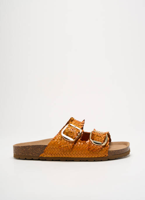 Mulete/Saboți portocaliu COCO ET ABRICOT femeie