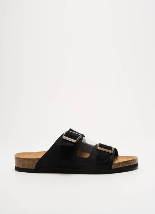 Mulete/Saboți negru NATURAL WORLD femeie