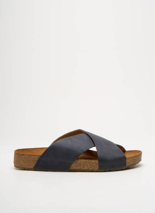 Mulete/Saboți albastru HAFLINGER bărbat