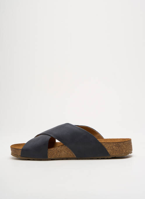 Mulete/Saboți albastru HAFLINGER bărbat