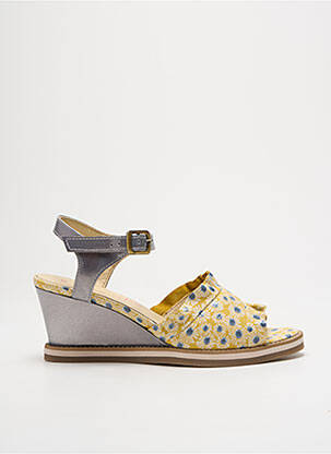 Sandale/Pantofi decupați galben LIBRE COMME L'AIR femeie