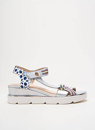 Sandale/Pantofi decupați argintiu LIBRE COMME L'AIR femeie