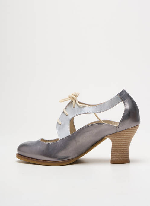 Sandale/Pantofi decupați argintiu LIBRE COMME L'AIR femeie