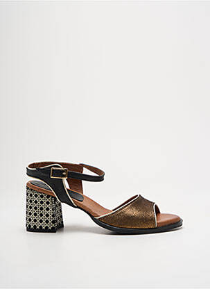 Sandale/Pantofi decupați maro NEMONIC femeie