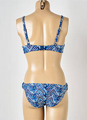 Costum de baie din două piese top sutien modelat top sutien modelat albastru CLEO BY PANACHE femeie