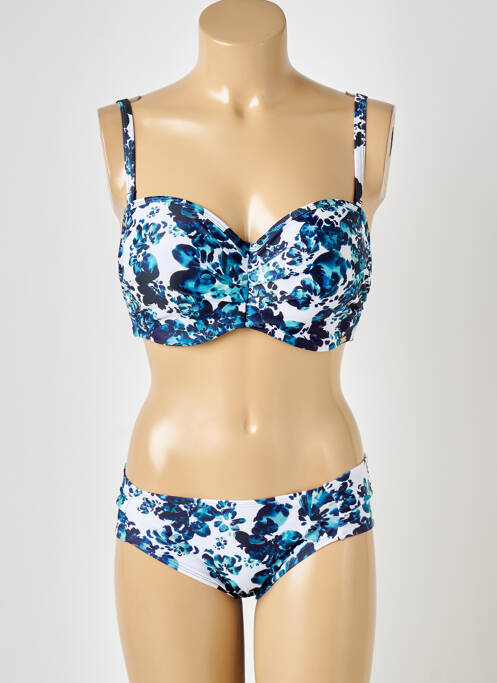 Costum de baie din două piese albastru PANACHE femeie