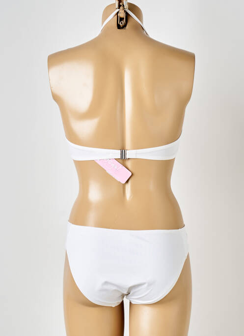 Costum de baie din două piese alb ANTIGEL femeie