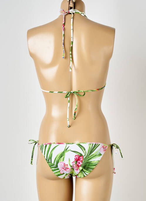 Costum de baie din două piese verde ANTIGEL femeie