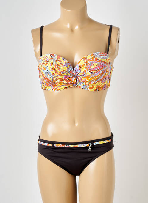 Costum de baie din două piese maro GRAIN DE SABLE femeie