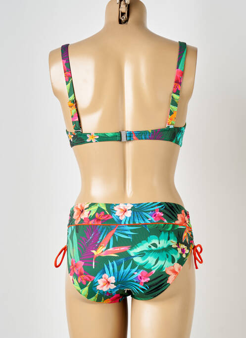 Costum de baie din două piese verde SUN PLAYA femeie