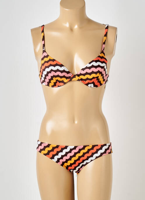 Costum de baie din două piese maro JENNA DE ROSNAY femeie