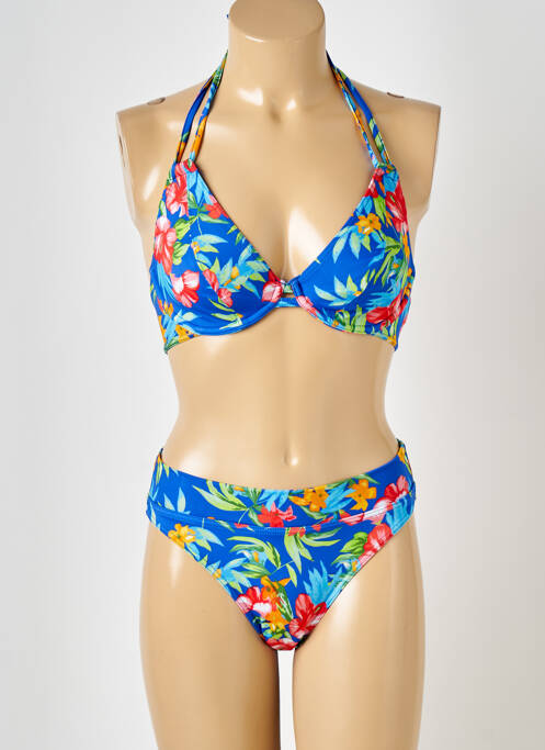 Costum de baie din două piese albastru FREYA femeie