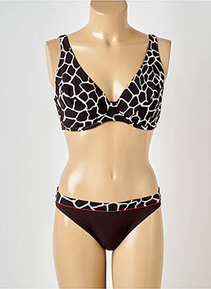 Costum de baie din două piese maro ROSA FAIA femeie