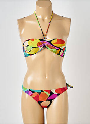 Costum de baie din două piese galben RASUREL femeie