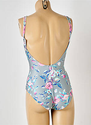 Costum de baie dintr-o singură piesă elasticitate top sutien modelat gri LIDEA femeie