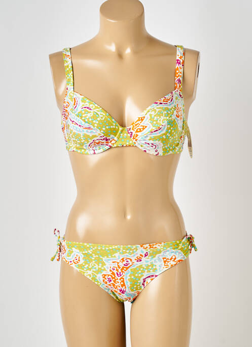 Costum de baie din două piese verde LIDEA femeie