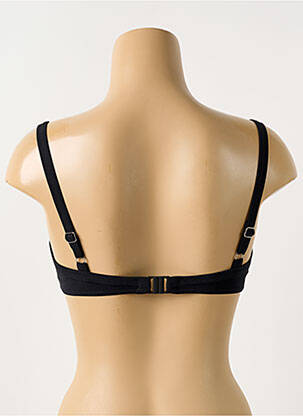 Sutien de costum de baie elasticitate sutien cupe întregi cu decolteu înalt negru !OHO! femeie