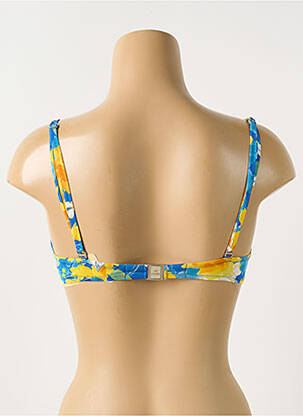 Sutien de costum de baie elasticitate top sutien tip racerback albastru LISE CHARMEL femeie