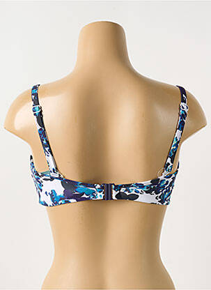 Sutien de costum de baie elasticitate top sutien modelat albastru 000010745342 femeie