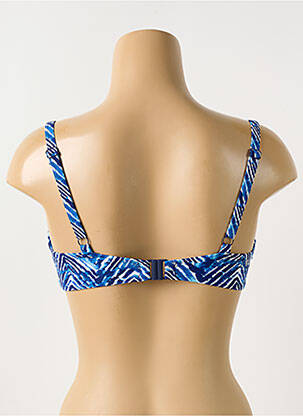 Sutien de costum de baie elasticitate sutien cupe întregi cu decolteu înalt albastru CLEO BY PANACHE femeie