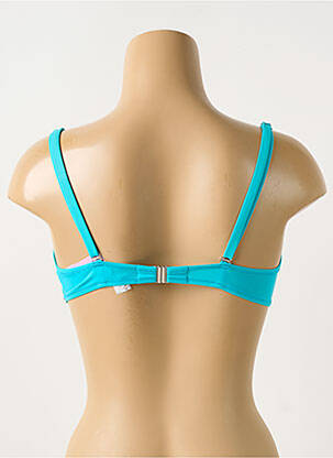 Sutien de costum de baie top sutien modelat top sutien modelat albastru ANTIGEL femeie