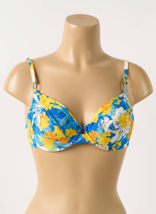 Sutien de costum de baie elasticitate top sutien tip racerback albastru LISE CHARMEL femme